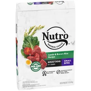 12 Lb Nutro Natural Choice Small Bites Adult Lamb & Brown Rice - Treat